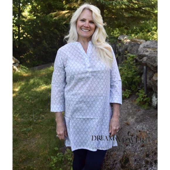 Yuri Cotton Tunic - Picture 2 of 6